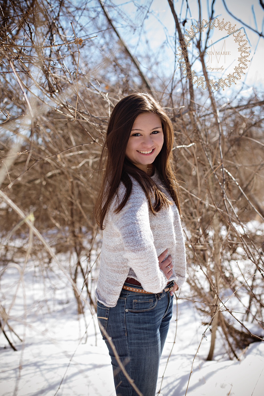 Sneak Peak From Saturdays Beautiful Winter Senior Portrait Session In ...